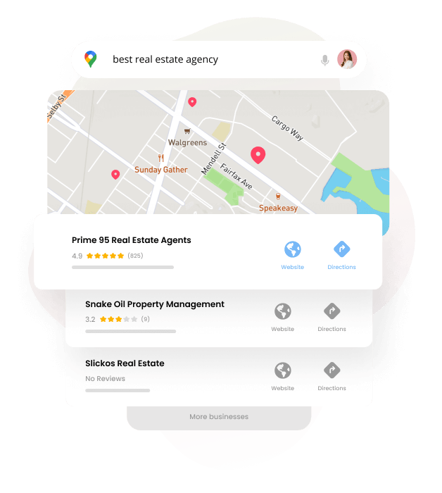 Become the most reviewed real estate agency on Google